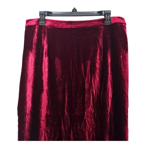 Women's - Boden Lorna Velvet Pencil Skirt, Size 12 - Picture 3 of 7